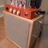 Red Audity One Recording Amplifier for guitar, bass, and synth